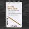 5.5" x 8.5" Top Spiral Bound Sketch Book Pad, Pack of 2, 100 Sheets Each, 60lb (100gsm) - Artist Sketching Drawing Pad, Acid-Free - Graphite Colored Pencils, Charcoal - Adults Students